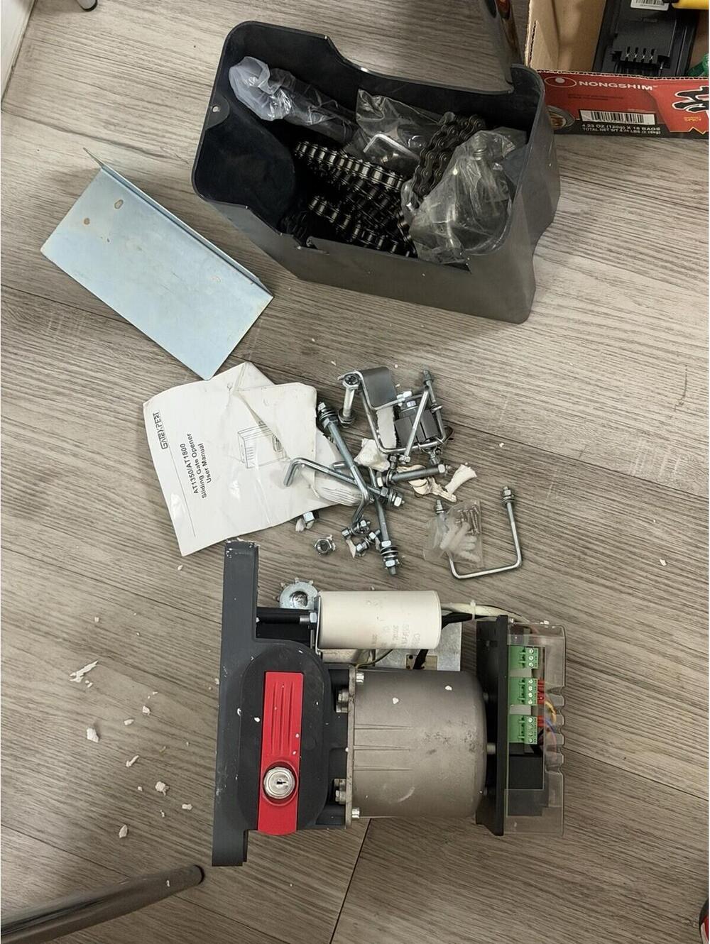 Automatic Sliding Gate Opener Ad1800 Untested
